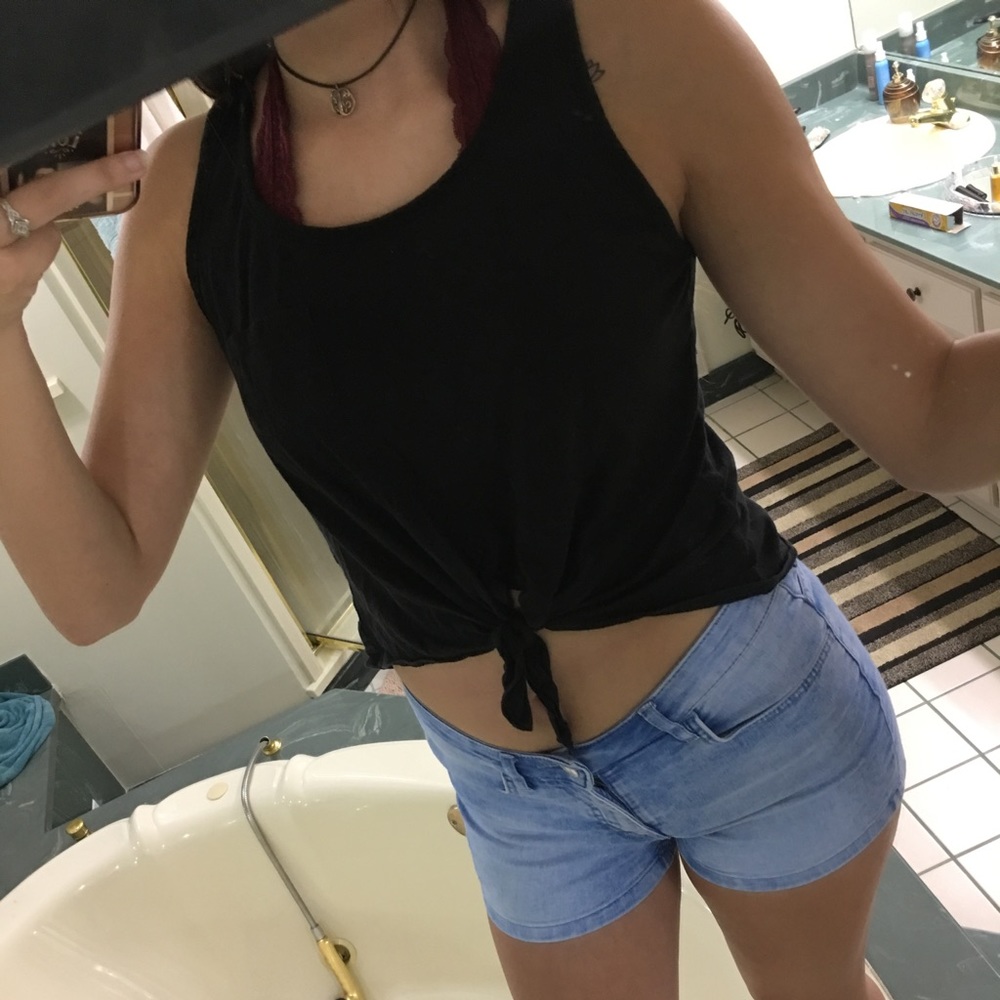 ‼️Black crop top